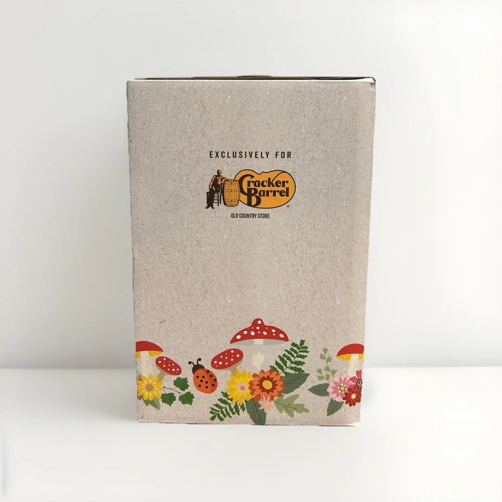 Cracker Barrel Turtle Measuring Cups Set Nesting Ceramic Stacking New In Box!
